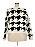 Bobeau Houndstooth White Ivory Pullover Sweater Size 2X (estimated) - photo 2