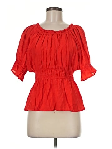 NANETTE Nanette Lepore Short Sleeve Blouse (view 1)