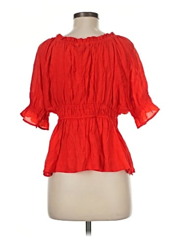 NANETTE Nanette Lepore Short Sleeve Blouse (view 2)