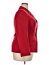 Kasper A.S.L. 100% Polyester Red Blazer Size 2X (estimated) - photo 4