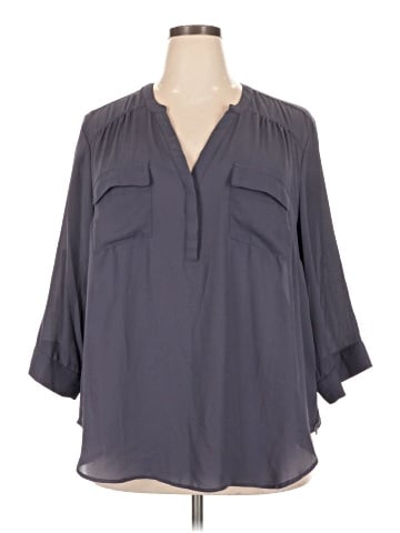 Torrid 3/4 Sleeve T-Shirt (view 1)