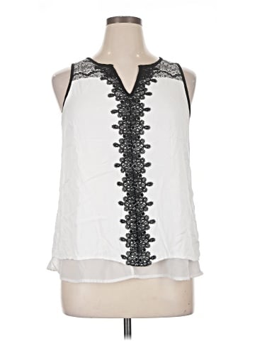 Market and Spruce Sleeveless Blouse (view 1)