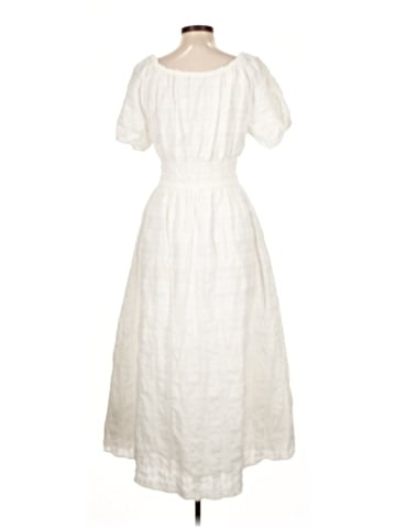 Madewell Sophia Midi Dress in Seersucker Check (view 2)