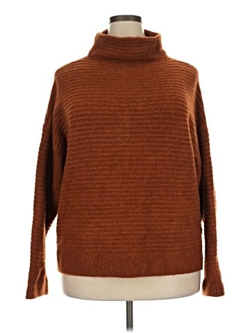 Madewell Belmont Mockneck Sweater in Coziest Yarn (view 1)