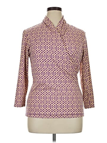 J. McLaughlin 3/4 Sleeve Blouse (view 1)