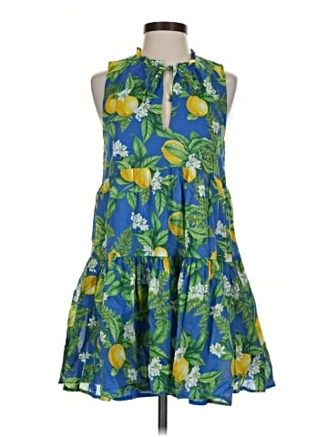 Aqua Casual Dress (view 1)