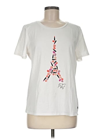 Karl Lagerfeld Paris Short Sleeve T-Shirt (view 1)
