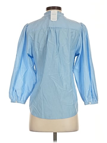 J. McLaughlin 3/4 Sleeve Silk Top (view 2)
