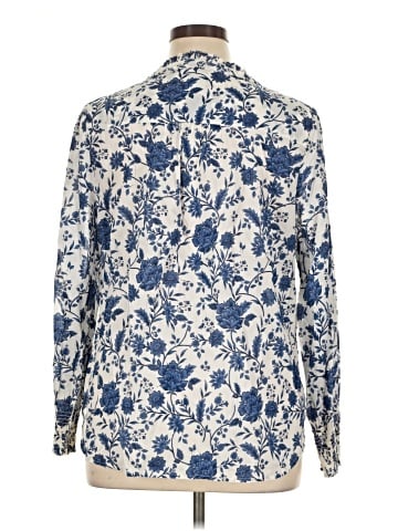 Talbots Long Sleeve Blouse (view 2)