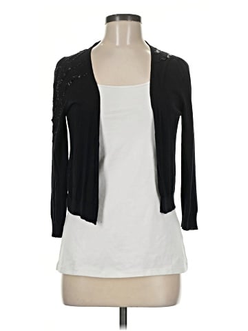 Jigsaw Silk Cardigan (view 1)