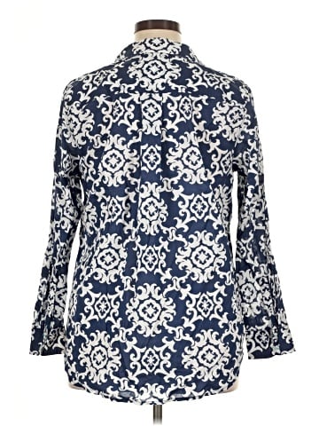 Talbots 3/4 Sleeve Blouse (view 2)