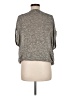 Ella Moss Gray Pullover Sweater Size M - photo 2