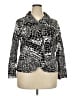 Chico's Graphic Black Jacket Size 18 (estimated) - photo 1