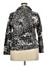 Chico's Graphic Black Jacket Size 18 (estimated) - photo 2