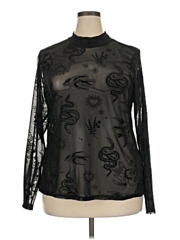Torrid Long Sleeve Blouse (view 1)