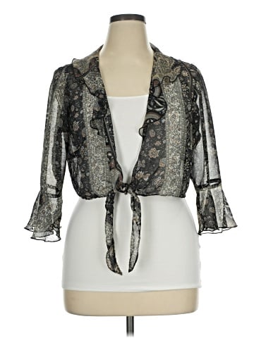 Lane Bryant Outlet 3/4 Sleeve Blouse (view 1)