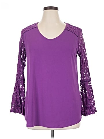 Cato 3/4 Sleeve Top (view 1)