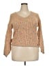 Dixie Tweed Orange Pullover Sweater Size 2X (estimated) - photo 1