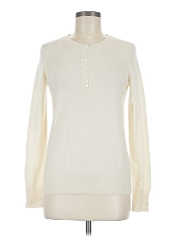 Theory Cashmere Pullover Sweater (view 1)