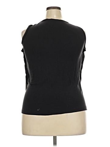 DKNYC Sleeveless Blouse (view 2)