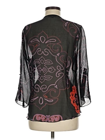 Hale Bob 3/4 Sleeve Silk Top (view 2)