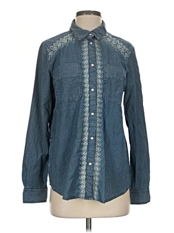 Sundance Long Sleeve Button-Down Shirt (view 1)