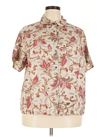 Charter Club Short Sleeve Blouse (view 1)