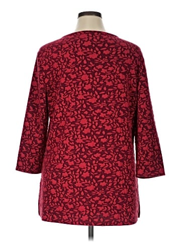 Laura Scott 3/4 Sleeve Top (view 2)