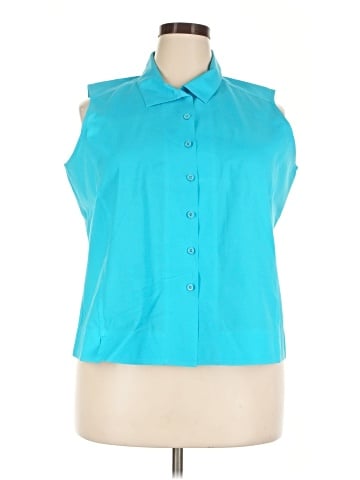 Talbots Sleeveless Button-Down Shirt (view 1)