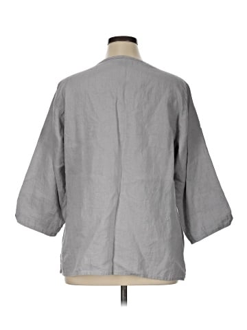Flax 3/4 Sleeve Blouse (view 2)