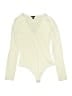 Express Ivory Bodysuit Size M - photo 1
