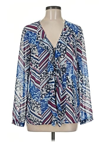 Laundry by Shelli Segal Long Sleeve Blouse (view 1)