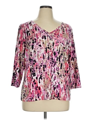 Alia 3/4 Sleeve T-Shirt (view 1)