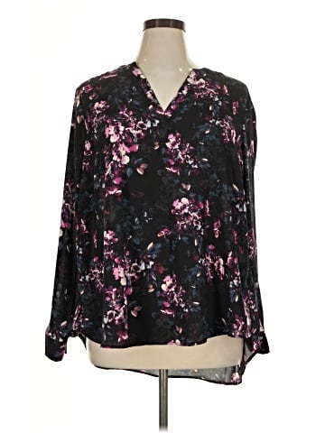 Torrid Long Sleeve Blouse (view 1)