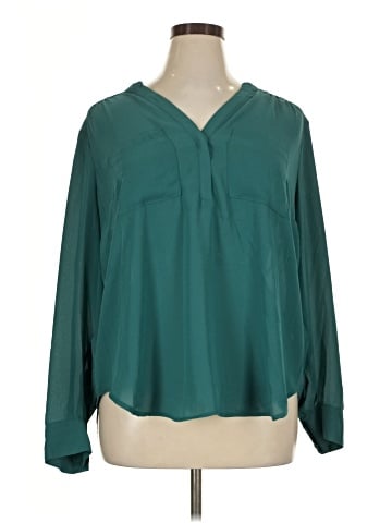 Torrid Long Sleeve Blouse (view 1)