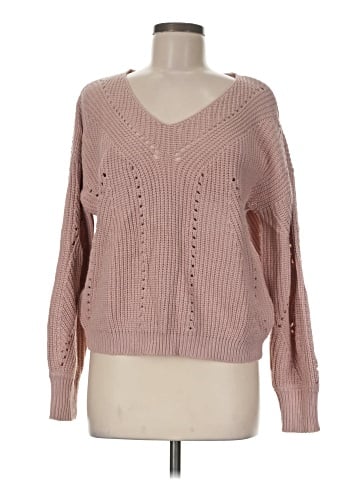 Blue Rain Pullover Sweater (view 1)