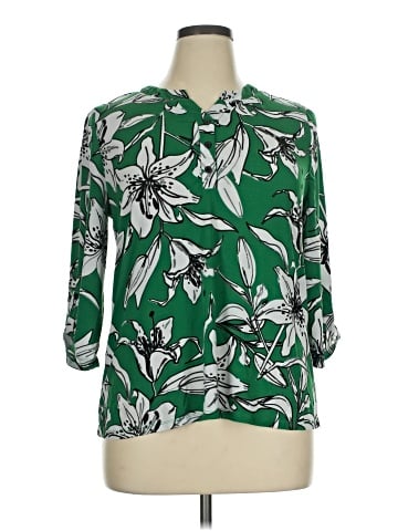 Carolyn Taylor 3/4 Sleeve Blouse (view 1)