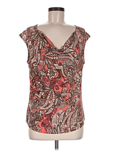 Roz & Ali Sleeveless Blouse (view 1)