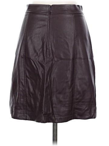 Banana Republic Factory Store Faux Leather Skirt (view 2)