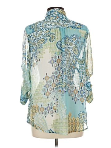 Coldwater Creek 3/4 Sleeve Blouse (view 2)
