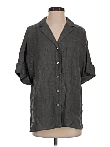 Theory 3/4 Sleeve Button-Down Shirt (view 1)