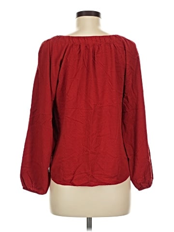 Ann Taylor LOFT Outlet Long Sleeve Blouse (view 2)