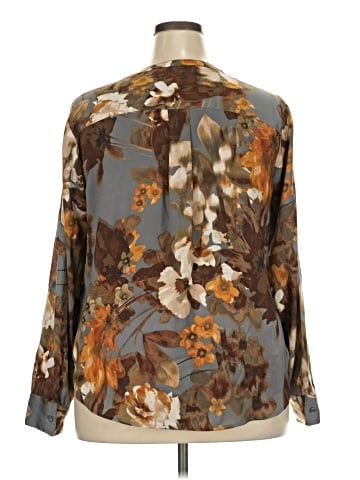 Simply Vera Vera Wang Long Sleeve Blouse (view 2)