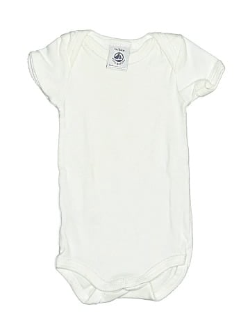 Petit Bateau Short Sleeve Onesie (view 1)