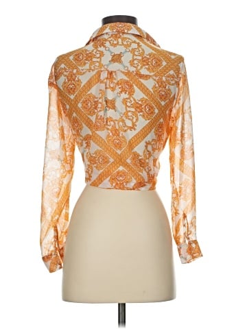 Timing 3/4 Sleeve Blouse (view 2)