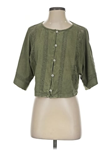 Aerie 3/4 Sleeve Blouse (view 1)