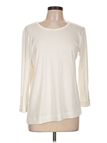 Chico's 3/4 Sleeve T-Shirt (view 1)