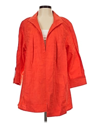 Peter Nygard 3/4 Sleeve Button-Down Shirt (view 1)