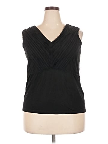 Sigrid Olsen Sleeveless Silk Top (view 1)