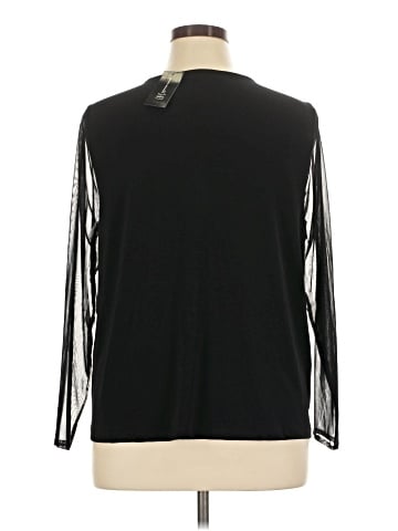 INC International Concepts Long Sleeve Blouse (view 2)